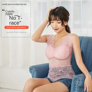 Women Tank Top Padded Lace Crop Top Sexy Deep V Camis Summer Female Tee Push Up Tops Women Underwear Female Camisoles Stripper
Women Tank Top Padded Lace Crop Top Sexy Deep V Camis Summer Female Tee Push Up Tops Women Underwear Female Camisoles Stripper