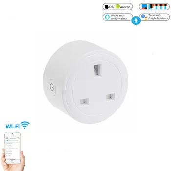 UK wifi Smart Plug Socket wifi wireless Smart Socket Outlet with Google Home Alexa Voice Control Smart Socket
UK wifi Smart Plug Socket wifi wireless Smart Socket Outlet with Google Home Alexa Voice Control Smart Socket