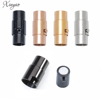 XINYAO Stainless Steel Magnetic Clasps Fit 10mm Leather Cord Bracelet Connectors For DIY Jewelry Making
XINYAO Stainless Steel Magnetic Clasps Fit 10mm Leather Cord Bracelet Connectors For DIY Jewelry Making