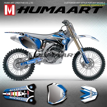 HUMAART MX Graphics Motocross Stickers Custom Decal Wrap Kit for Yamaha YZF250 YZF450 YZ250F YZ450F 2006 2007 2008 2009, Blue
HUMAART MX Graphics Motocross Stickers Custom Decal Wrap Kit for Yamaha YZF250 YZF450 YZ250F YZ450F 2006 2007 2008 2009, Blue