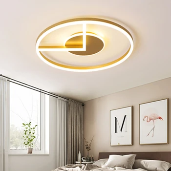 Modern ceiling light Bedroom lamp luxury style led ceiling lamp warm and romantic golden round creative personality study lamp 
Modern ceiling light Bedroom lamp luxury style led ceiling lamp warm and romantic golden round creative personality study lamp