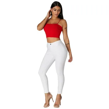 Skinny Jeans Woman High Waist Sexy Solid Color 2020 Denim Push Up Trousers Pencil Pants Female Ladies Jeans Streetwear Cotton
Skinny Jeans Woman High Waist Sexy Solid Color 2020 Denim Push Up Trousers Pencil Pants Female Ladies Jeans Streetwear Cotton