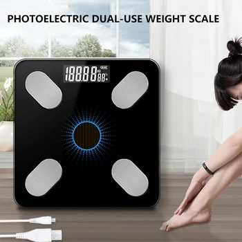 

Smart Body Scales Electronic Scale Said Small Household Female Body Fat Loss Diet Precision Weighing Scales Measuring Tools