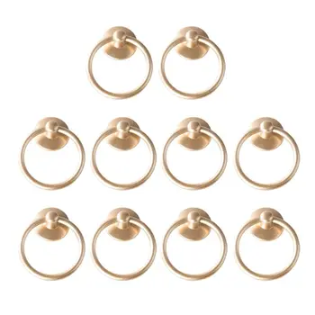 10 Pack Cabinet Knob Cupboard Drawer Pull Handle Dresser Ring Pulls with Screws R9UC
10 Pack Cabinet Knob Cupboard Drawer Pull Handle Dresser Ring Pulls with Screws R9UC