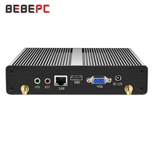 BEBEPC Fanless HTPC Mini PC Intel Core i3 7100U i5 4500U Celeron 3855U DDR3L Windows 10 Pro minipc Office Desktop Computer WiFi
BEBEPC Fanless HTPC Mini PC Intel Core i3 7100U i5 4500U Celeron 3855U DDR3L Windows 10 Pro minipc Office Desktop Computer WiFi