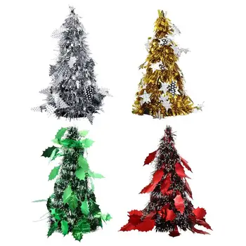 4Pcs Mini Xmas Trees Desktop Ornament Plastic Christmas Tree Table Decorations Christmas Layout Props For Home Hotel Mall Office
4Pcs Mini Xmas Trees Desktop Ornament Plastic Christmas Tree Table Decorations Christmas Layout Props For Home Hotel Mall Office