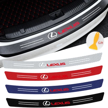 Car Styling 1Pcs Carbon Fiber Car Trunk Rear Bumper Sticker For Lexus RX300 RX450 IS200 IS250 IS300 GS300 Car Accessories
Car Styling 1Pcs Carbon Fiber Car Trunk Rear Bumper Sticker For Lexus RX300 RX450 IS200 IS250 IS300 GS300 Car Accessories