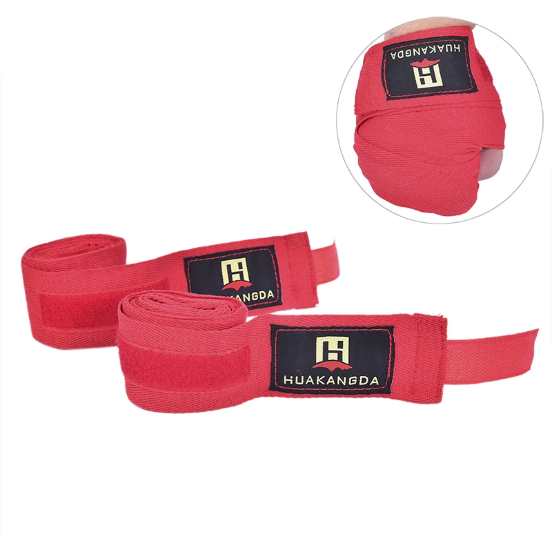 2pcs/roll 3M Length 5cm Width Cotton Boxing Hand Wraps Muay Thai Kick Boxing Handwraps For Training Bandages
2pcs/roll 3M Length 5cm Width Cotton Boxing Hand Wraps Muay Thai Kick Boxing Handwraps For Training Bandages