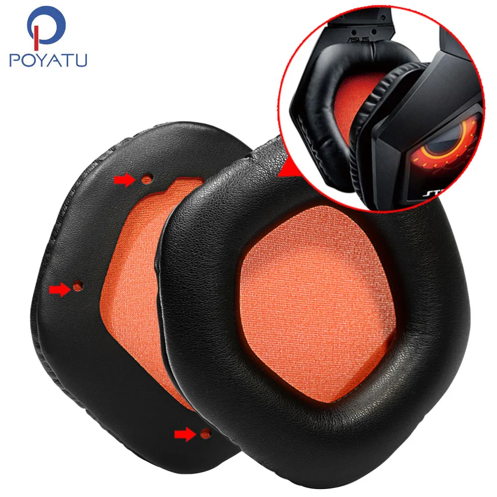POYATU Ear Pads Headphone Eapads For ASUS STRIX 7.1/STRIX 2.0/STRIX PRO/STRIX DSP Ear Pads Headphone Eapads Earmuff Cushion
POYATU Ear Pads Headphone Eapads For ASUS STRIX 7.1/STRIX 2.0/STRIX PRO/STRIX DSP Ear Pads Headphone Eapads Earmuff Cushion