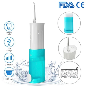 3 Modes Oral Irrigator Portable Mini USB Rechargeable Water Floss Dental Irrigator Dental Teeth Cleaner Travle MDF02 
3 Modes Oral Irrigator Portable Mini USB Rechargeable Water Floss Dental Irrigator Dental Teeth Cleaner Travle MDF02