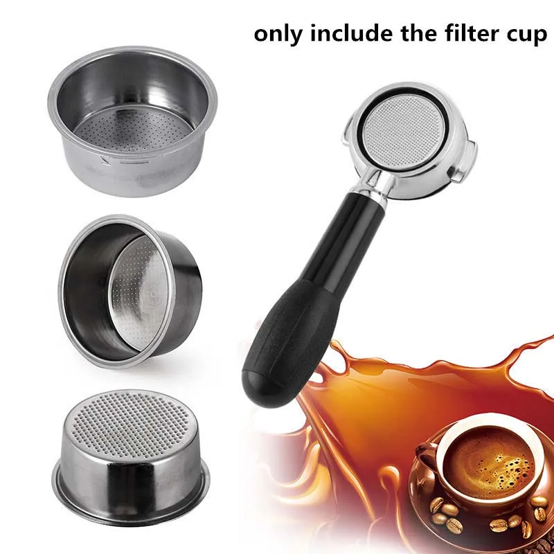 High pressure coffee machine accessories 51mm Non Pressurized 2 Cup Filter Basket For Breville, Delonghi, Krups For Home
High pressure coffee machine accessories 51mm Non Pressurized 2 Cup Filter Basket For Breville, Delonghi, Krups For Home