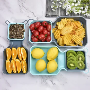 Creative Snacks Lazy Fruit Plate 10-piece Set Multi-layer Grid Nut Snack Storage Box
Creative Snacks Lazy Fruit Plate 10-piece Set Multi-layer Grid Nut Snack Storage Box