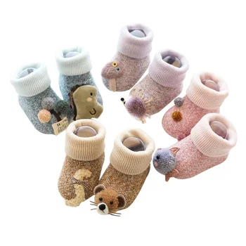 Winter Baby Socks For Boy Girls Shoes Floor Socks Middle Tube Coral Velvet Animal Cotton Baby Girls Boys Sock Anti-Slip Warm
Winter Baby Socks For Boy Girls Shoes Floor Socks Middle Tube Coral Velvet Animal Cotton Baby Girls Boys Sock Anti-Slip Warm