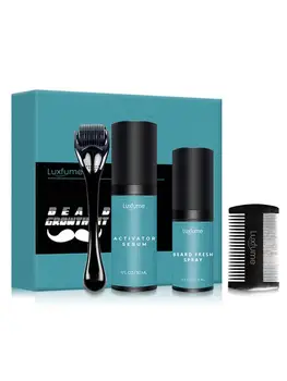 30ML Growth Solution And 15ML Cleaning Solution 4PCS Beard Growth Oil Kit Beard Growth Grooming Kit For Men
30ML Growth Solution And 15ML Cleaning Solution 4PCS Beard Growth Oil Kit Beard Growth Grooming Kit For Men