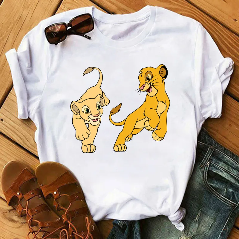 Summer 2020 Women T-shirt Lion King Printed Tshirt Harajuku Ullzang Casual Tshirt Female Top Tees Short Sleeve Femme
Summer 2020 Women T-shirt Lion King Printed Tshirt Harajuku Ullzang Casual Tshirt Female Top Tees Short Sleeve Femme