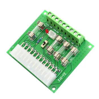 Desktop Pc Power Atx Transfer Board Power Supply Module 24 Pins Atx Benchtop Computer Power Terminal for Amplifiers
Desktop Pc Power Atx Transfer Board Power Supply Module 24 Pins Atx Benchtop Computer Power Terminal for Amplifiers