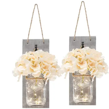 2PC Home Retro Wall decoration Light string silk flower Glass bottle Daily decor Fairy Light Wall Lamps Home Hanging #30 
2PC Home Retro Wall decoration Light string silk flower Glass bottle Daily decor Fairy Light Wall Lamps Home Hanging #30