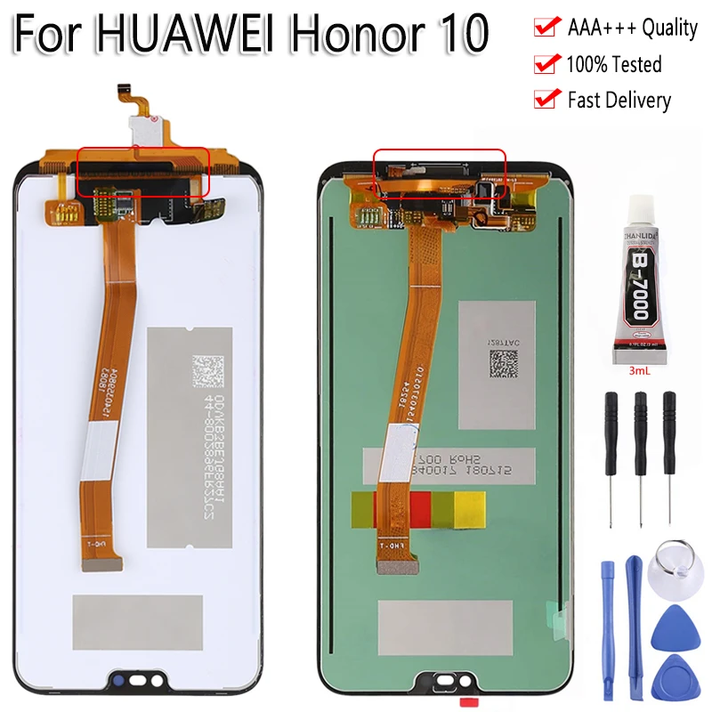 Original Display For Huawei Honor 10 Col L29 LCD Touch Screen With/Out Fingerprint Digitizer Assembly For HUAWEI Honor10 Display
Original Display For Huawei Honor 10 Col L29 LCD Touch Screen With/Out Fingerprint Digitizer Assembly For HUAWEI Honor10 Display