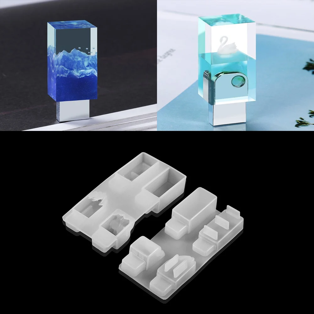1 Set Transparent U Disk Silicone Molds Storage Hard Drive Epoxy Resin Mold DIY Jewelry Handmade Crafts Snow Mountain Decoration
1 Set Transparent U Disk Silicone Molds Storage Hard Drive Epoxy Resin Mold DIY Jewelry Handmade Crafts Snow Mountain Decoration