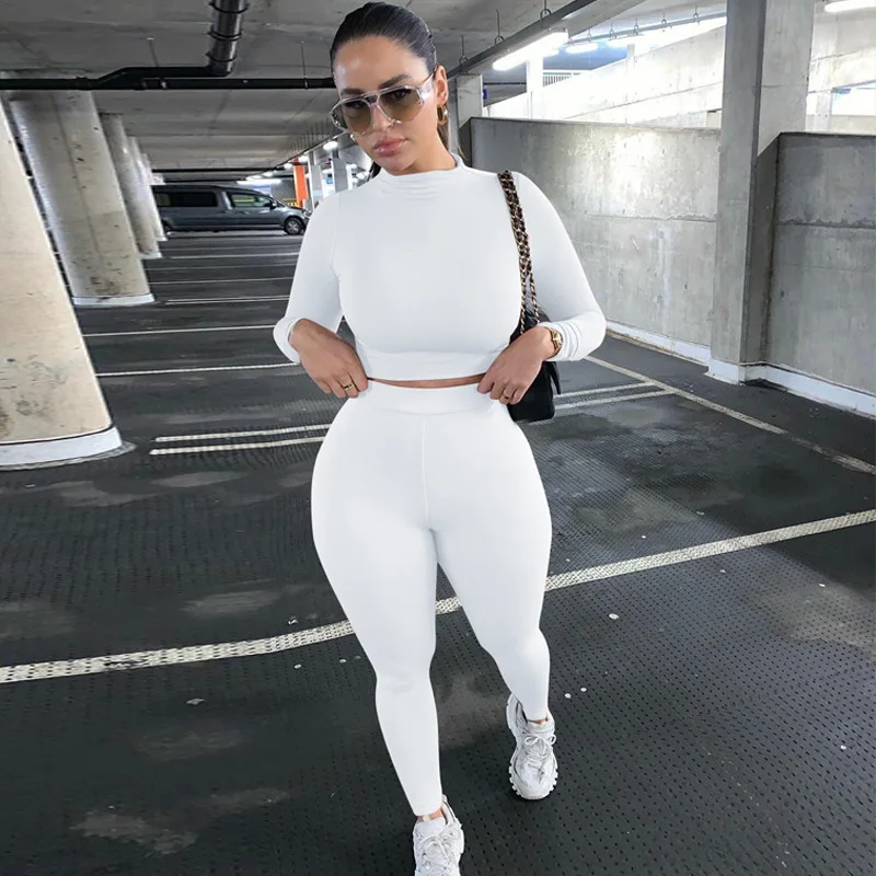 Women Fitness Tracksuit leggings and top sets 2 Piece Set Outfits Solid Sportswear Elastic Matching Set Streetwear Jogger Set
Women Fitness Tracksuit leggings and top sets 2 Piece Set Outfits Solid Sportswear Elastic Matching Set Streetwear Jogger Set