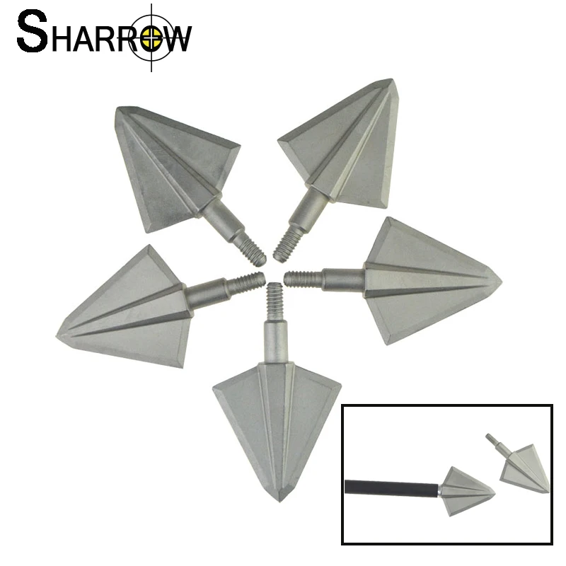 6/12pcs Archery Arrowhead Hunting 136 Grain 17-4PH Broadhead Stronger Than Traditional Accessories Shooting Training Camping
6/12pcs Archery Arrowhead Hunting 136 Grain 17-4PH Broadhead Stronger Than Traditional Accessories Shooting Training Camping