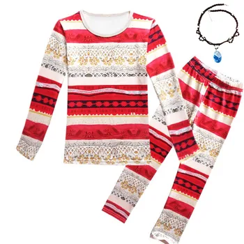 Girls Spring and Autumn Princess Moana Home wear children's Long Sleeve Trousers pajamas set Halloween Cosplay Costumes
Girls Spring and Autumn Princess Moana Home wear children's Long Sleeve Trousers pajamas set Halloween Cosplay Costumes