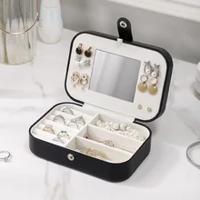 CASEGRACE Jewelry Box Leather Portable Organizer Gift Packaging Display Case For Earring Ring Holder Jewellery Storage Organizer
CASEGRACE Jewelry Box Leather Portable Organizer Gift Packaging Display Case For Earring Ring Holder Jewellery Storage Organizer