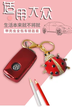 Free shipping For Volkswagen new beetle Key pack refit key pack cover buckle new car female car stickers styling 
Free shipping For Volkswagen new beetle Key pack refit key pack cover buckle new car female car stickers styling