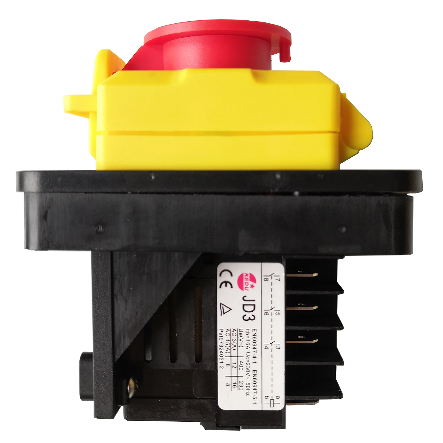 KEDU JD3 8 Pins 16A 230V Waterproof Electromagnetic On Off Pushbutton Switches Industrial Electric Push Button Switch
KEDU JD3 8 Pins 16A 230V Waterproof Electromagnetic On Off Pushbutton Switches Industrial Electric Push Button Switch