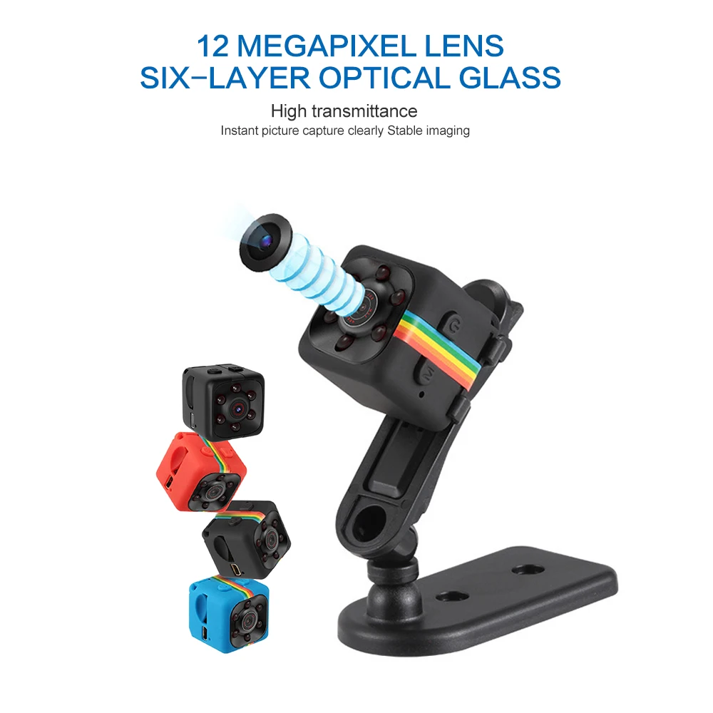 SQ11 Mini Camera 960P Sport DV Camera Camcorder Mini Infrared Sensor Night Vision Micro Camera Car Digital Video Recorder
SQ11 Mini Camera 960P Sport DV Camera Camcorder Mini Infrared Sensor Night Vision Micro Camera Car Digital Video Recorder