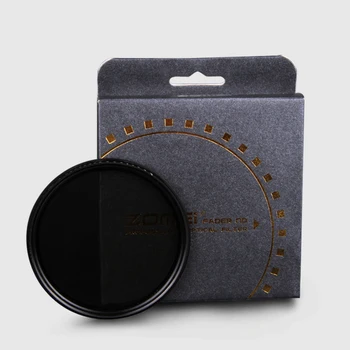 Zomei Adjustable ND Camera Filter ND2-400 Neutral Density Filter for Canon Nikon Sony DSLR Camera Lens 49/52/58/67/72/77/82mm
Zomei Adjustable ND Camera Filter ND2-400 Neutral Density Filter for Canon Nikon Sony DSLR Camera Lens 49/52/58/67/72/77/82mm