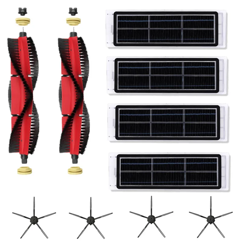 Detachable Main Brushes+Activated Carbon Filters+5-Arm Side Brushes for Xiaomi Roborock S50 S51 Vacuum Cleaner Parts
Detachable Main Brushes+Activated Carbon Filters+5-Arm Side Brushes for Xiaomi Roborock S50 S51 Vacuum Cleaner Parts
