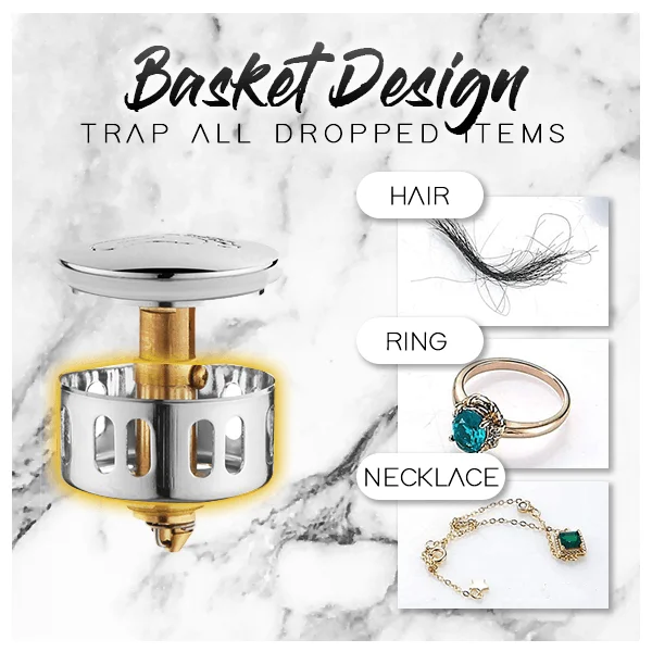 Stainless Steel Push-Type Bounce Core Copper Bouncing Filter Cover with Shower Floor Drain Bathroom Plug Trap Hair Catcher Basin
Stainless Steel Push-Type Bounce Core Copper Bouncing Filter Cover with Shower Floor Drain Bathroom Plug Trap Hair Catcher Basin