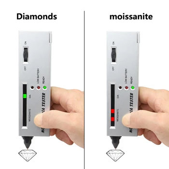 Detector Jewelry Tool Diamond Selector Gem Tester Pen Plastic LED Indicator Electronic Jade Professional Moissan Portable
Detector Jewelry Tool Diamond Selector Gem Tester Pen Plastic LED Indicator Electronic Jade Professional Moissan Portable
