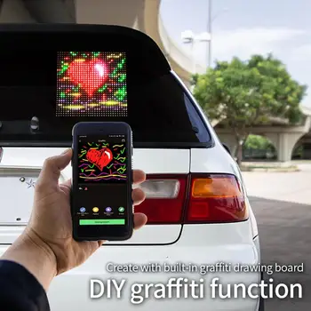 Car LED Display Sign Programmable Images LED Display Screen APP WIFI Control Suitable For IOS And Android Systems
Car LED Display Sign Programmable Images LED Display Screen APP WIFI Control Suitable For IOS And Android Systems