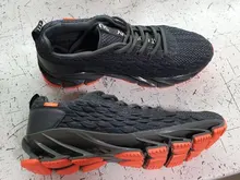 Tendencia hoja corriendo Zapatos para Hombre Zapatos al aire libre De los hombres casuales De Hombre Zapatillas De deporte para mujeres Zapatos De Mujer Hombre De talla grande Zapatillas De deporte