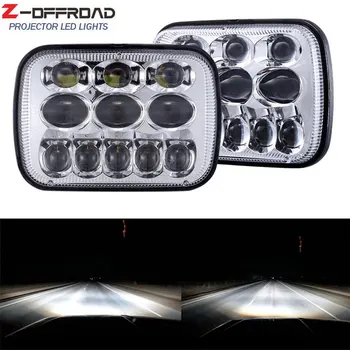 Rectangular 5x7 LED 12V 24V Headlights for Jeep Comanche MJ 1986 to 1992 6x7Inch LED Projector Headlamp for Jeep Cherokee XJ
Rectangular 5x7 LED 12V 24V Headlights for Jeep Comanche MJ 1986 to 1992 6x7Inch LED Projector Headlamp for Jeep Cherokee XJ
