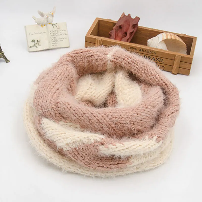 High Huality Snood Scarf Women Knitted Winter Thick Ring Scarf Soft Warm Infinity Circle Loop Scarfs Color Matching Foulard
High Huality Snood Scarf Women Knitted Winter Thick Ring Scarf Soft Warm Infinity Circle Loop Scarfs Color Matching Foulard