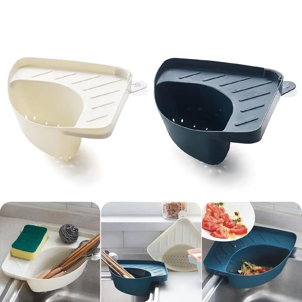 Kitchen Triangular Sink Strainer Drain Vegetable Fruit Drainer Basket Suction Cup Sponge Rack Storage ToolSink Filter Shelf
Kitchen Triangular Sink Strainer Drain Vegetable Fruit Drainer Basket Suction Cup Sponge Rack Storage ToolSink Filter Shelf