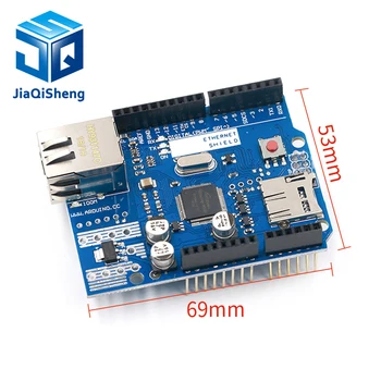 Ethernet Shield W5100 R3 Support PoE For Arduino for UNO Mega 2560 Nano Free Shipping
Ethernet Shield W5100 R3 Support PoE For Arduino for UNO Mega 2560 Nano Free Shipping