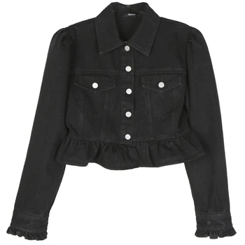 TVVOVVIN Sleeve Women Coat Lantern Ruffle Denim Coats Jackets Women Vintage Casual Short Black Ruffle Jean Coats 2020 7JDW
TVVOVVIN Sleeve Women Coat Lantern Ruffle Denim Coats Jackets Women Vintage Casual Short Black Ruffle Jean Coats 2020 7JDW