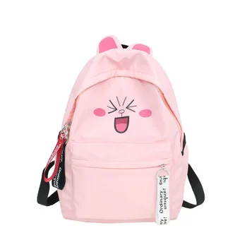 Cute Cartoon Cat Ears Backpacks Schoolbag for Teenage Girls Women Back Pack Nylon School Backpack Famale packbag ladies Bagpack
Cute Cartoon Cat Ears Backpacks Schoolbag for Teenage Girls Women Back Pack Nylon School Backpack Famale packbag ladies Bagpack