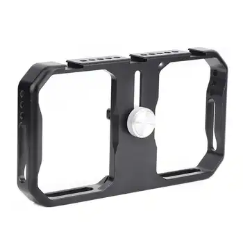 Video support for smartphones, portable cage stabilizer U-Rig Support for Vlog video shooting frame with 3 shoe supports
Video support for smartphones, portable cage stabilizer U-Rig Support for Vlog video shooting frame with 3 shoe supports