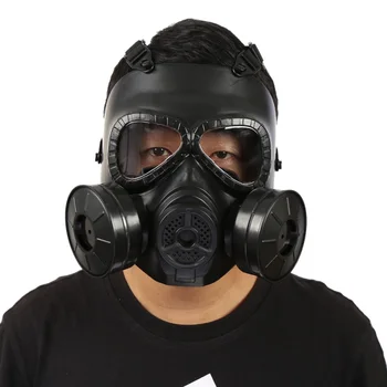 Full-covered Gas Mask Men Women PC Lens Adjustable Shock Resistance Sportswear Outdoor Sport Helmet For CS With Double Fans
Full-covered Gas Mask Men Women PC Lens Adjustable Shock Resistance Sportswear Outdoor Sport Helmet For CS With Double Fans