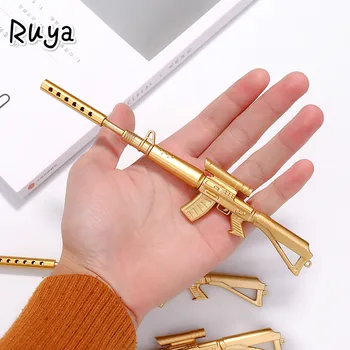 Golden Machine Gun Ballpoint Pens pencils & writing Student Pen School Office Supplies Learning Stationery caneta canetas
Golden Machine Gun Ballpoint Pens pencils & writing Student Pen School Office Supplies Learning Stationery caneta canetas