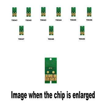 18pack T8041-9 for Epson Compatible ink cartridge disposable chip P6000 P7000 P8000 P9000
18pack T8041-9 for Epson Compatible ink cartridge disposable chip P6000 P7000 P8000 P9000