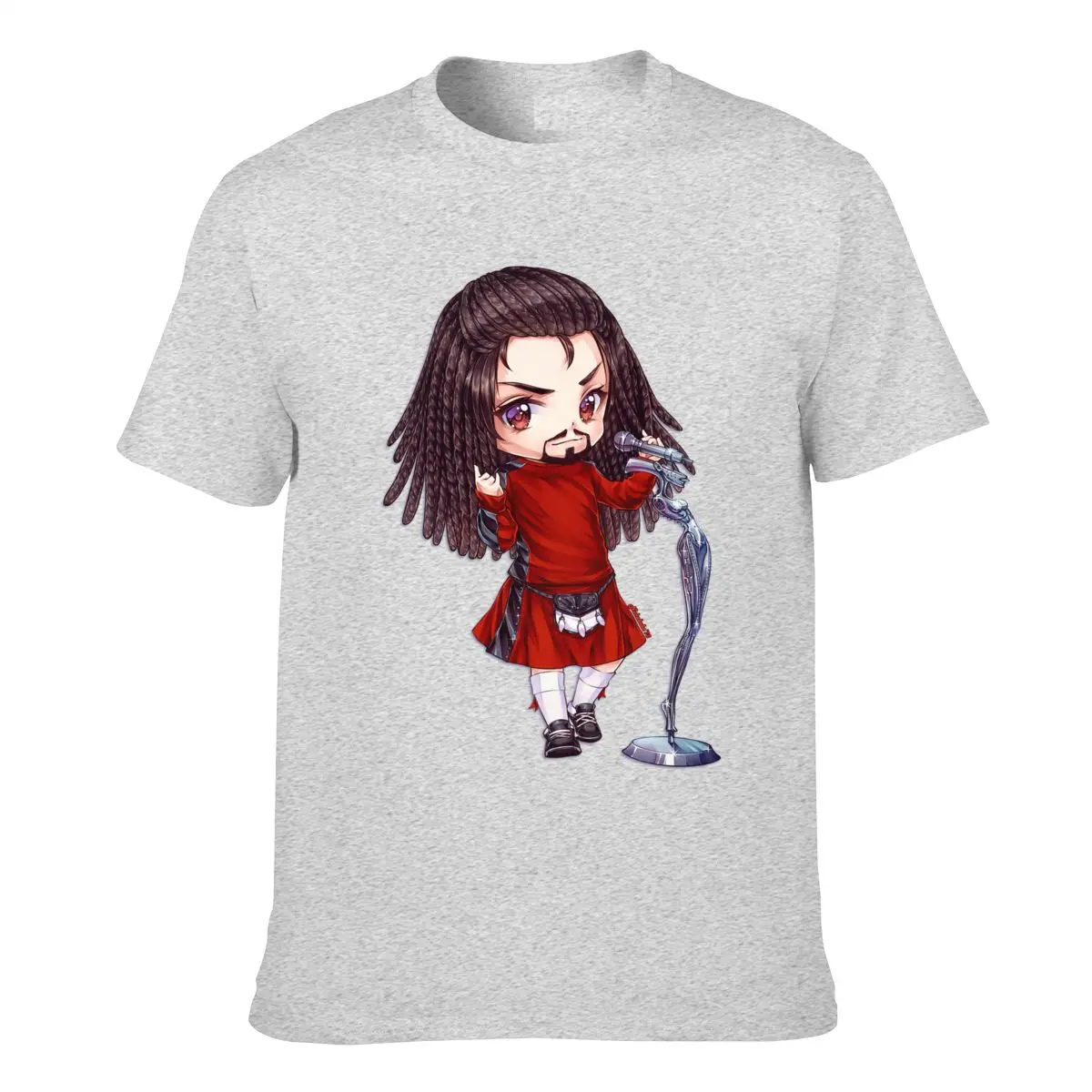 The New Cartoon Singer T-shirt Hoodie Print Casual Cotton Short O-neck Cn(origin) Worsted
The New Cartoon Singer T-shirt Hoodie Print Casual Cotton Short O-neck Cn(origin) Worsted