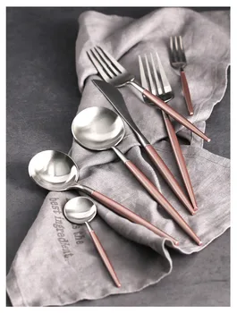 Knife Spoon Fork Set Stainless Steel Cutlery Western Dinner Set Steak Knife and Fork Tableware Set Rose Gold Cutlery Set II50DCS 
Knife Spoon Fork Set Stainless Steel Cutlery Western Dinner Set Steak Knife and Fork Tableware Set Rose Gold Cutlery Set II50DCS