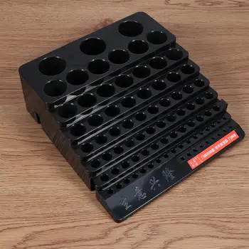 1pc Multifunctional Saving Space Drill Milling Cutter Storage Box Cutter Accessory Box Finishing Box(Black)
1pc Multifunctional Saving Space Drill Milling Cutter Storage Box Cutter Accessory Box Finishing Box(Black)