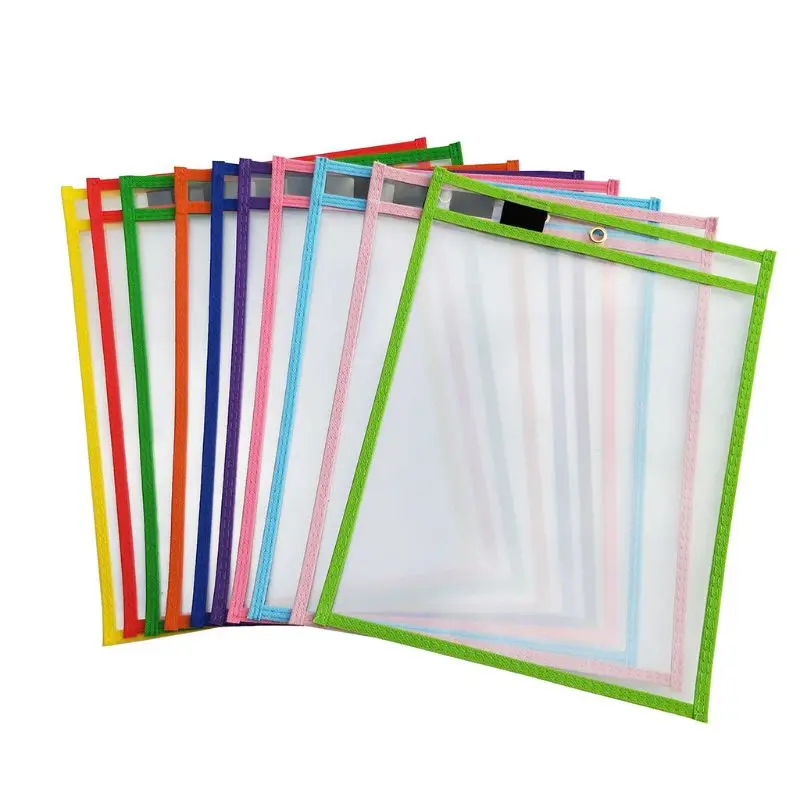 10Pcs File Folder Document Bag For Reusable Writing And Wiping Bags For Office And School Supplies
10Pcs File Folder Document Bag For Reusable Writing And Wiping Bags For Office And School Supplies